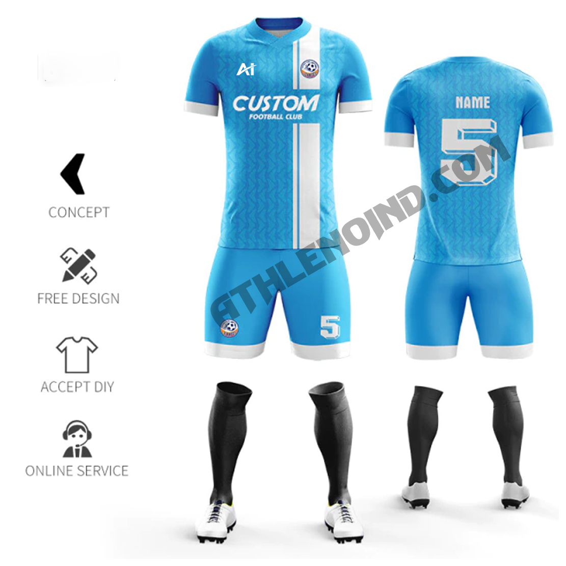 Soccer Uniform Athleno Industry Sportswear Apparel Clothing